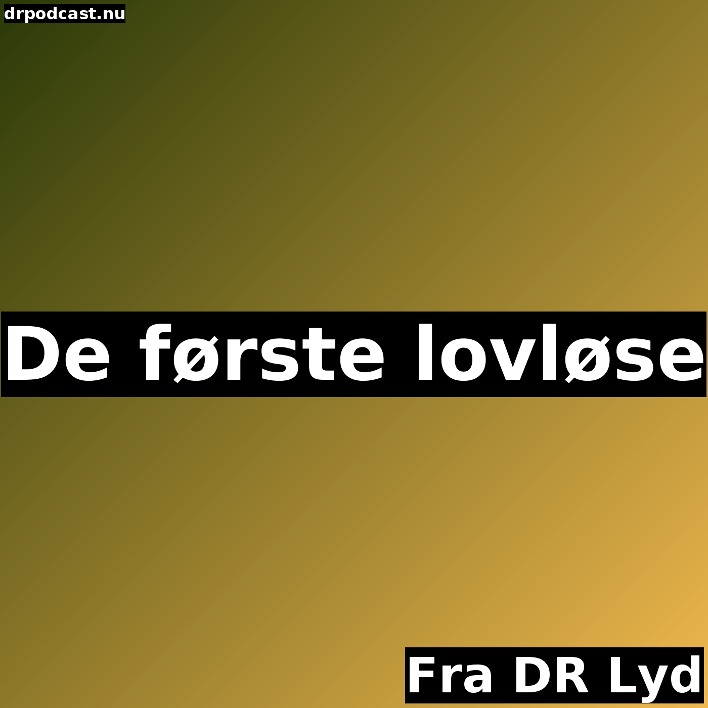 De første lovløse