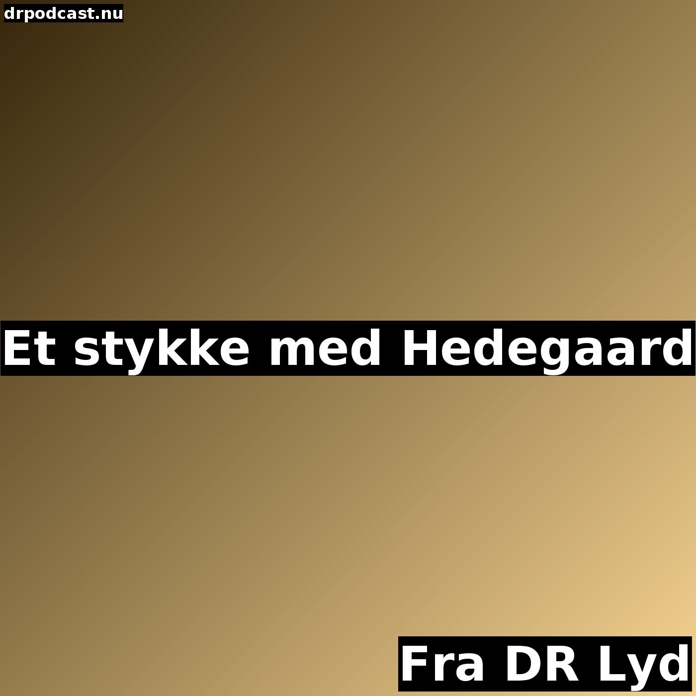 Et stykke med Hedegaard