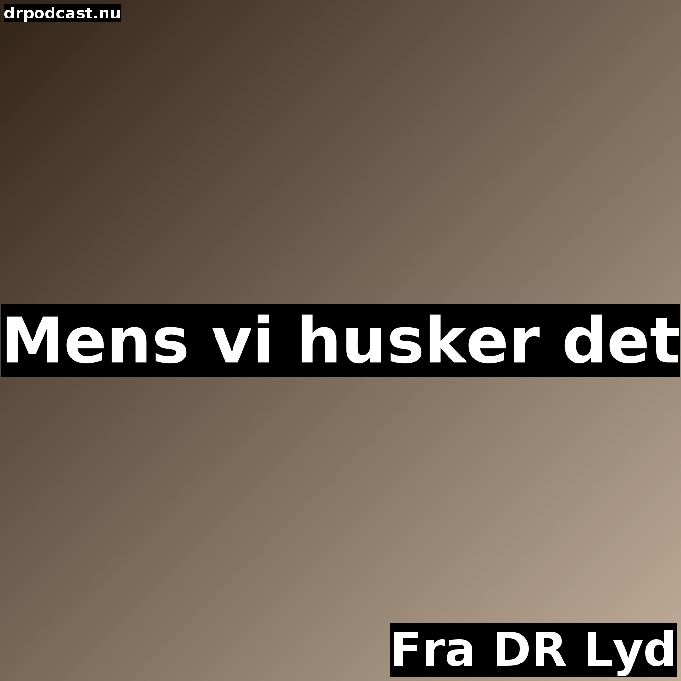 Mens vi husker det